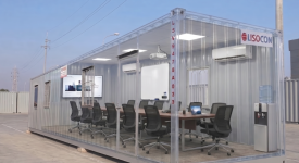 Container Văn Phòng 40feet Làm Phòng Họp Di Động: Giải Pháp Cho Ban Điều Hành Dự Án